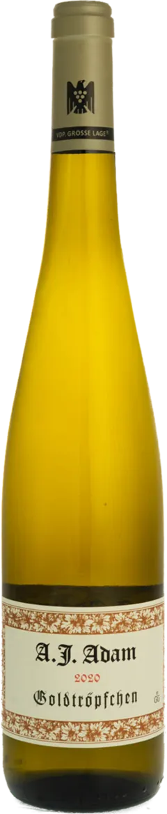 vue du vin Riesling Goldtropfchen Grosses Gewachs