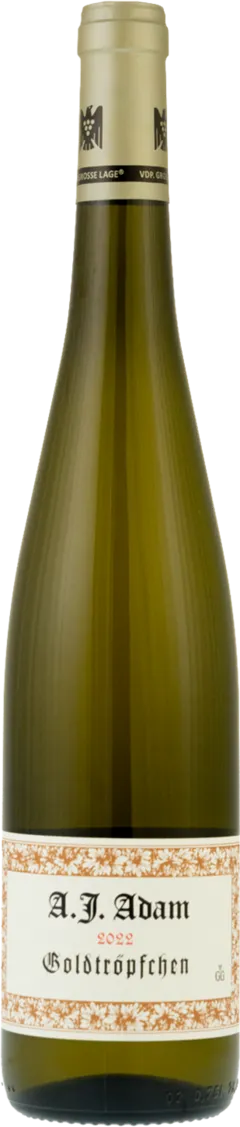 vue du vin Riesling Goldtropfchen Grosses Gewachs