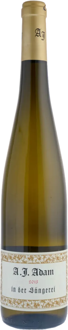 aperçu du vin Riesling in Der Sangerei Feinherb