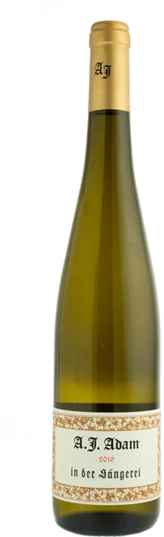 aperçu du vin Riesling in Der Sangerei Feinherb
