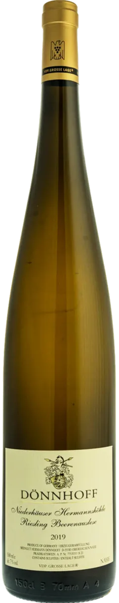 capture du vin Riesling Niederhauser Hermannshöhle Beerenauslese Magnum