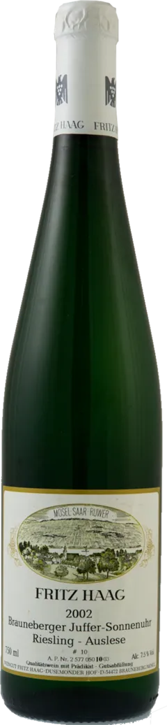 photos du vin Riesling Brauneberger Juffer Sonnenuhr Auslese 10
