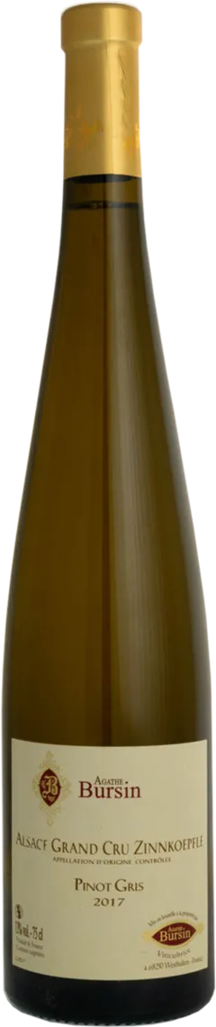 photo du vin Pinot Gris Grand Cru Zinnkoepfle