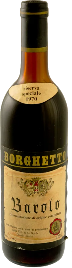 photo du vin Barolo Riserva Speciale