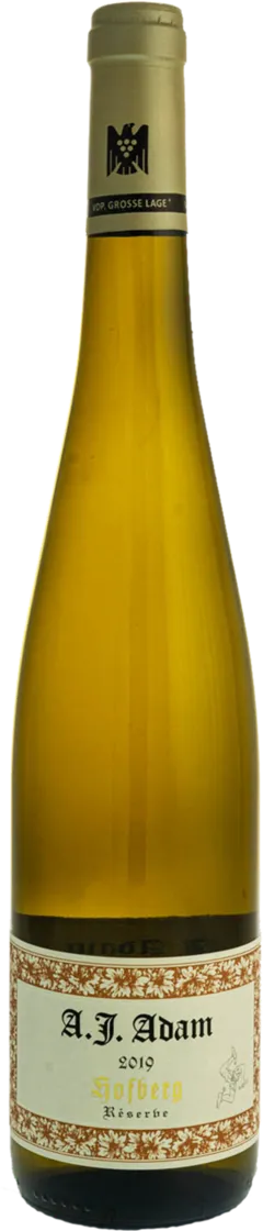 aperçu du vin Riesling Hofberg Reserve Grosses Gewachs
