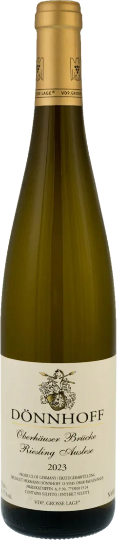 illustration du vin Riesling Oberhauser Brucke Auslese Goldkapsel