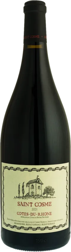 vue du vin Saint-Cosme Cotes du Rhone Magnum