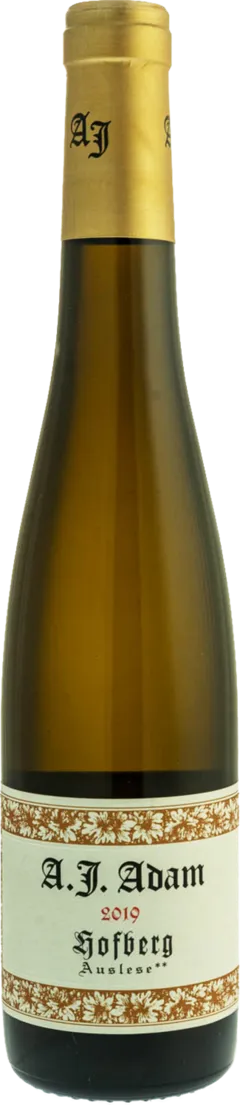 photo du vin Riesling Hofberg Auslese*