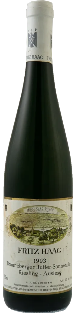 photo du vin Riesling Brauneberger Juffer Sonnenuhr Auslese 4