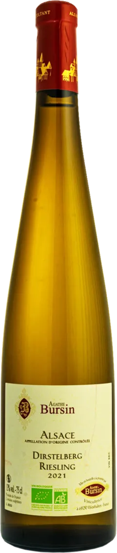 vue du vin Riesling Dirstelberg