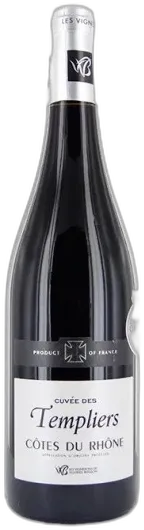 photo du vin Côtes du Rhône Cuvée des Templiers Cave de Villedieu-Buisson