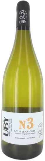 image du vin Igp Côtes de Gascogne Cuvée n°3 Domaine Uby