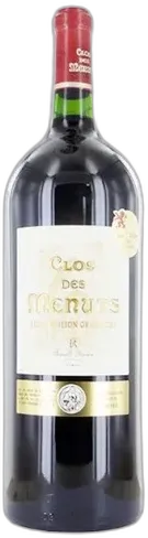 vue du vin Magnum Saint Emilion Grand Cru Clos des Menuts