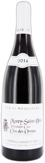 photo du vin Morey Saint Denis Domaine Georges Lignier