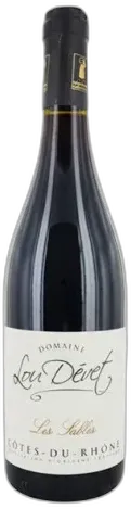 photo du vin Côtes du Rhône les Sables Domaine Lou Dévet