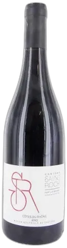 photos du vin Côtes du Rhône Rouge Château Saint Roch