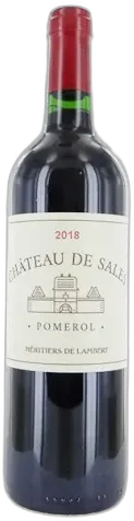 illustration du vin Pomerol Château de Sales