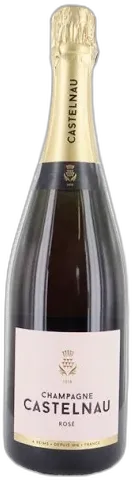 vue du vin Castelnau Brut Rosé