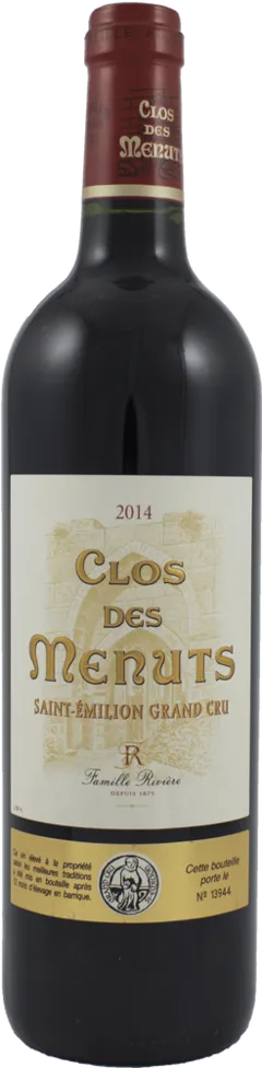 photo du vin Clos des Menuts