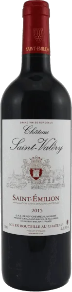 capture du vin Château Saint Valéry Saint-Emilion