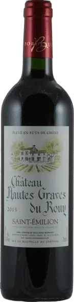 photo du vin Château Hautes Graves du Rouy