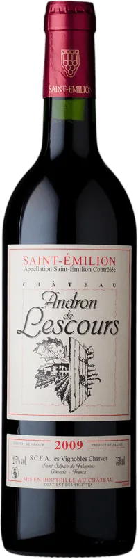 photo du vin Château Andron de Lescours