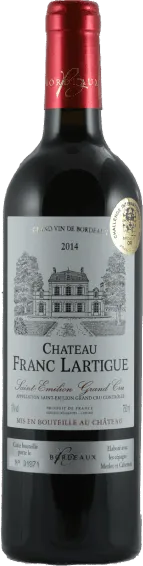 vue du vin Château Franc Lartigue