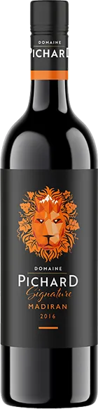 capture du vin Madiran Signature Rouge 2015 Domaine Pichard