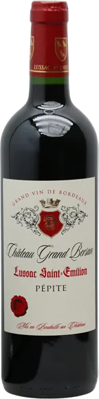 capture du vin Château Grand Bersan Lussac-Saint-Emilion Pépite Magnum Rouge 2019