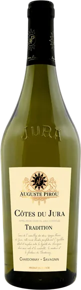 image du vin Côtes du Jura Tradition Chardonnay Savagnin Blanc Auguste Pirou