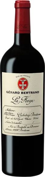 photo du vin Corbières-Boutenac la Forge Rouge 2022 Gérard Bertrand