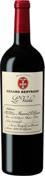 illustration du vin Minervois-la-Livinière le Viala Rouge 2022 Gérard Bertrand