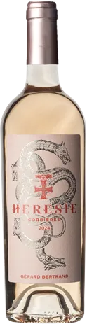 photos du vin Corbières Heresie Rosé 2024 Gérard Bertrand