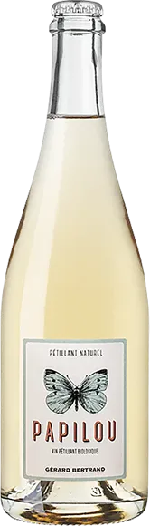 aperçu du vin Papilou Pétillant Naturel Blanc 2023 Gérard Bertrand