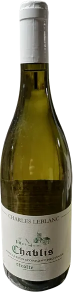 photo du vin Chablis Blanc 2023 Charles Leblanc