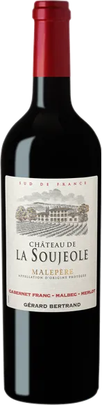 photos du vin Malepère Château la Soujeole Grand Vin Rouge 2019 Gérard Bertrand