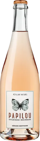 photo du vin Papilou Pétillant Naturel Rosé 2023 Gérard Bertrand