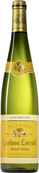 photos du vin Alsace Pinot Gris Cuvée Particulière Blanc 2021 Gustave Lorentz