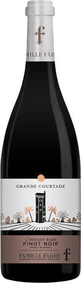 image du vin Grande Courtade l’Instant Rare Pinot Noir Rouge 2024 Famille Fabre