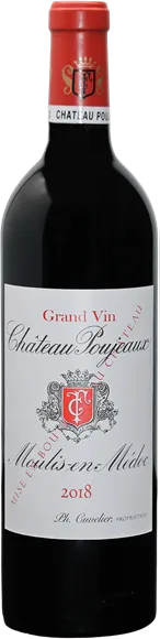 photo du vin Château Poujeaux 2018