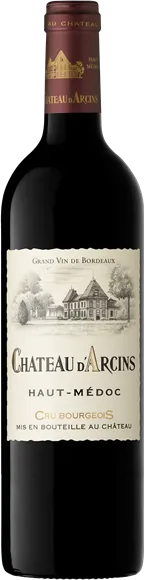 photo du vin Château d’Arcins Haut-Médoc Cru Bourgeois Rouge 2020