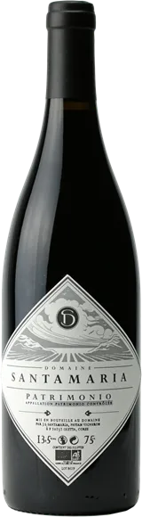 photo du vin Patrimonio Santamaria Rouge 2022 Domaine Santamaria