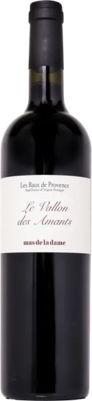 aperçu du vin les Baux de Provence le Vallon des Amants Rouge 2022 Mas de la Dame