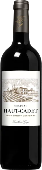 photo du vin Château Haut-Cadet Rouge 2018