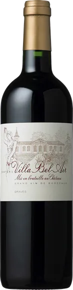 capture du vin Château Villa Bel-Air Rouge 2022