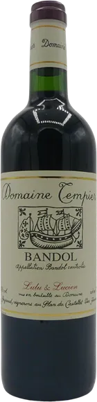 image du vin Domaine Tempier Bandol Lulu et Lucien 2022