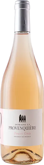 illustration du vin Pays d’oc Pinot Gris Rosé 2024 Domaine la Provenquière