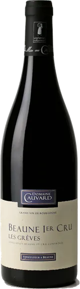 photo du vin Beaune 1er Cru les Grèves Rouge 2022 Domaine Cauvard
