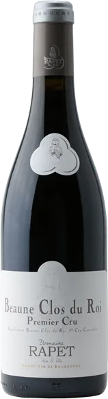 capture du vin Beaune 1er Cru Clos du Roi Rouge 2021 Domaine Rapet Père et Fils