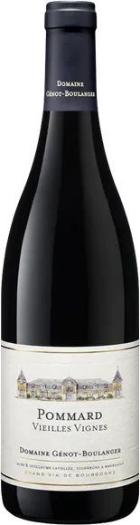vue du vin Pommard Vieilles Vignes Rouge 2014 Domaine Génot-Boulanger